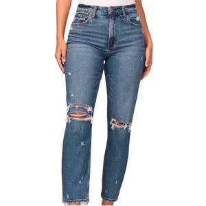 Abercrombie curve love mom jean